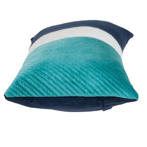 HMS 12 "x 24" หมอนผ้ากำมะหยี่สีกรมท่าใช้ตกแต่ง - Product Image 4