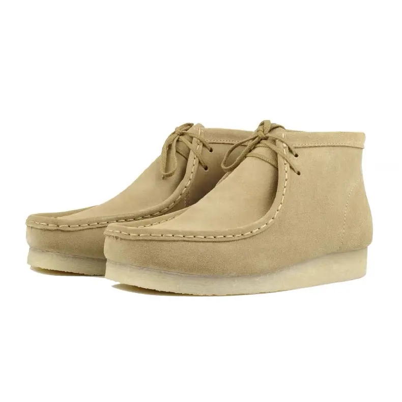 Chaussures wallabee décontractées imperméables de randonnée de marque personnalisée chaussures hommes chaussures décontractées pour hommes