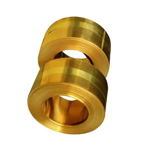 Thickness 0.1mm 3mm Copper Brass Coil H62 C2800 H65 C2620 21700 Tinned Copper Strip 30x2mm