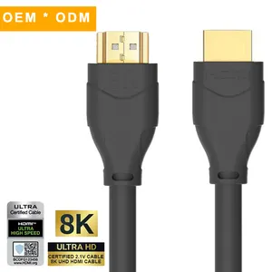 Ultra High Speed 8K 60Hz HDMI Kabel Support eARC HDR 3D Data HDMI High Quality HDMI 8K Cable