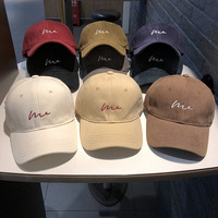 Nouvelle casquette de baseball unisexe à 6 panneaux, taille ajustable, en coton doux, 100 % coton, passe-partout, pour couple