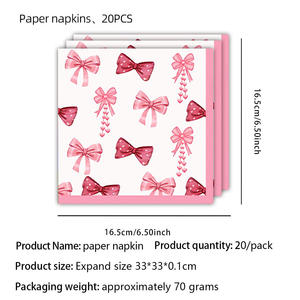 Nouveau rose arc thème fille fête d'<span class=keywords><strong>anniversaire</strong></span> vaisselle assiette en <span class=keywords><strong>papier</strong></span> tasse en <span class=keywords><strong>papier</strong></span> <span class=keywords><strong>serviette</strong></span> en <span class=keywords><strong>papier</strong></span> nappe ensemble - Product Image 5