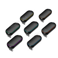 MOOKAKA 2025 nuevo Mini Radio de coche adaptador de cargador de coche inalámbrico 2 en 1 inalámbrico CarPlay USB Dongle Plug and Play
