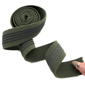 Buen precio Bandas elásticas antideslizantes negras Muchos tamaños Stock Vendaje elástico Correas Bolsas duraderas Ropa Cinta elástica - Product Image 3