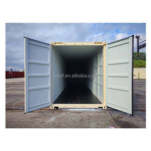 Nouveau conteneur sec en acier Vita 40HQ 40' avec ouvre-porte, boîtes de rangement et bacs à ouverture latérale, certifié CSC, montage latéral à 4 portes pour garage - Product Image 5