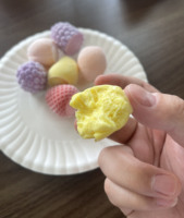 Es Krim Buah 3D Rasa Mangga Anggur Persik Stroberi Berbagai Rasa Halal Bersertifikat Kemasan 150g