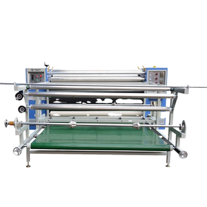 Máquina de sublimación por transferencia de calor automática de 600 mm de tambor, alta productividad, 1800 mm de ancho, con calentamiento por aceite, para piezas de jersey deportivo - Product Image 1