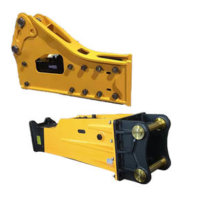 Casse-pierre triangulaire DEKAI, <span class=keywords><strong>marteau</strong></span> de démolition, brise-roche hydraulique pour chargeuse-pelleteuse, chargeuse compacte - Product Image 3