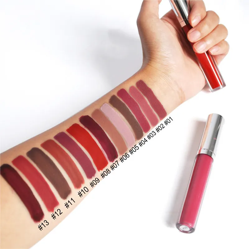 Matte Gloss rouge à lèvres Lip Glaze Gloss Set Waterproof Not Easy To Stick Mist Liquid Lip Glaze