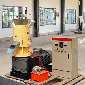Máquina de pellets de biomasa de alta calidad, peletizadora de madera de 6mm, 8mm, 10mm, diseño de troquel plano, Motor de núcleo, rodamiento de acero inoxidable - Product Image 1