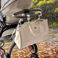Sac à main de maternité multifonctionnel imperméable, sac à langer pour poussette, sac à langer pour bébé, sac à langer pour maman, sac à dos avec lit pliable
