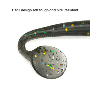 Señuelo de Pesca en el Mar, Señuelo Suave con Cola en Forma de T, 6.5cm 2g, Señuelo Suave de Plástico, Swimbait, Cebo Artificial - Product Image 4