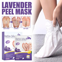 Masque pour les pieds à la lavande et à la vitamine C, nourrit en douceur la peau, élimine les cellules mortes, soin de la peau