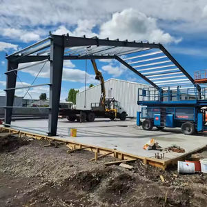 Kits de construction de structure en acier préfabriqués en gros de haute qualité plate-forme de stockage d'entrepôt de cadre Mezzanine bâtiment à ossature en acier - Product Image 5