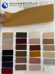 Tessuto in vinile marino con utensili Full Grain Faux Leather per orecchini a forma di fiocchi borse per cucire mobili artigianali tappezzeria di copertura - Product Image 2