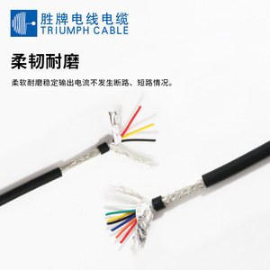 Triumph Cable Shielded Instrumentation Cable 28AWG PVC Jacket Tinned Copper Core For Electrical Equipment Internal Wiring - Product Image 4