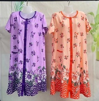 Robe de maternité d'hôpital avec bouton vêtements de nuit lait soie allaitement chemise de nuit doux allaitement pyjamas grossesse chemise de nuit