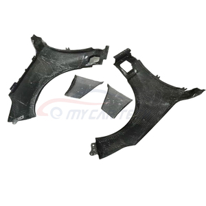 Guardabarros de Fibra de Carbono Seca para Cadillac CT5 Blackwing, Embellecedor Lateral de Arco de Rueda, Piezas de Repuesto Exteriores para Coche - Product Image 5