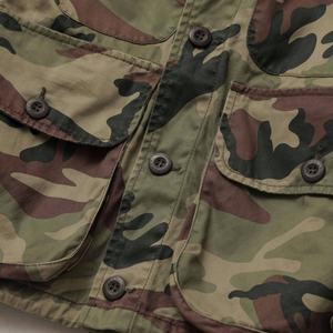 Chaquetas de Camuflaje de Calidad para Calle 2025 al por Mayor, Chaquetas Tácticas de Trabajo con Estampado Digital Personalizado en Toda la Superficie, Estilo Oversize - Product Image 4