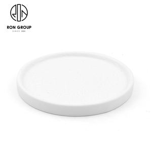 Restaurante occidental Catering <span class=keywords><strong>melamina</strong></span> redondo 10 pulgadas Pizza carne servicio de comida plato de cerámica para comida rápida <span class=keywords><strong>vajilla</strong></span> comercial - Product Image 5