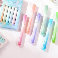 Nouveau produit 2026 – Ensemble de surligneurs protecteurs pour les yeux, 6 couleurs, pour étudiants et enfants, marqueurs de dessin