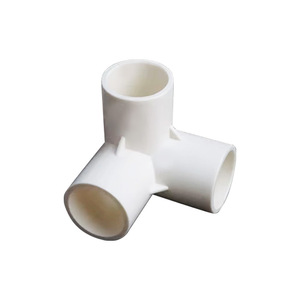 Raccords de tuyauterie en PVC 32 mm, raccords en T épaissis pour l'eau, connecteurs d'aquarium durables de forme cylindrique - Product Image 3