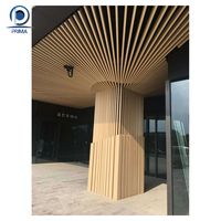 Optima, diseño de oficina moderno, azulejos de techo falso de aluminio, deflector cuadrado de techo Pop, techo falso de oficina estirable