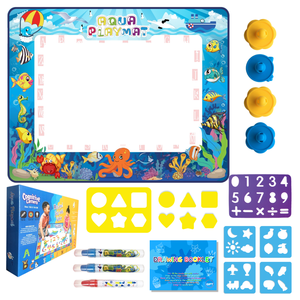 <span class=keywords><strong>Tappetino</strong></span> <span class=keywords><strong>Magico</strong></span> per Disegno Senza Macchie, Giocattolo Educativo Regalo per Bambini e Bambine - Product Image 1