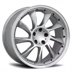 Jantes en alliage GPW haute performance de 19 pouces, décalées, 5-112 avec lèvres usinées argentées de 66,56 mm pour MERCEDES-Benz <span class=keywords><strong>Lorinser</strong></span> - Product Image 4