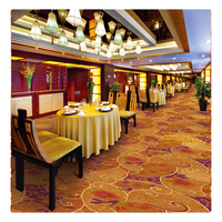 Jacquard Roter Teppich Schöner Funktionsraum-Teppich Hotel Bedruckter Teppich Kailicarpet