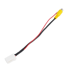 Auto-Kabel 4-Pin Stecker auf RCA Rückfahrkamera-Adapter Kompatibel mit <span class=keywords><strong>Atoto</strong></span> Kompatibel mit Xtrons mit Stromversorgung - Product Image 3