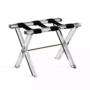 <span class=keywords><strong>Porte</strong></span>-bagages pliant Transparent en usine, <span class=keywords><strong>porte</strong></span>-bagages en acrylique Transparent pour usage domestique et d'hôtel - Product Image 3