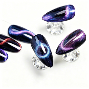 HEMA Free 5D Galaxy Cat Eye Gel <b>Nails</b> Polish High Quality <b>Nail</b> Polish <b>Set</b> for Salon DIY Gel Polish Custom KG Wholesale - Product Image 1