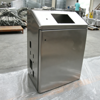 Services de fabrication sur mesure d'armoires électriques en métal, pièces en tôle d'aluminium et d'acier inoxydable