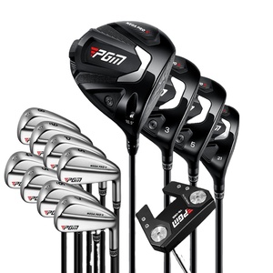 Ensemble de clubs de golf professionnels haut de gamme PGM pour hommes, directement de l'usine, avec fers complets, poignée en caoutchouc, tolérance aux défauts, faible centre de gravité et balle incluse - Product Image 1