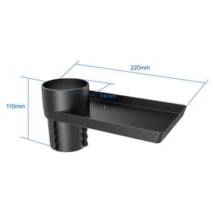 Vassoio di cibo vassoio Drink Organizer SUV Drink tascabile veicolo portabicchieri per uso auto - Product Image 4
