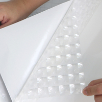 Film de laminage à froid en PVC souple brillant effet œil de chat 3D, adhésif amovible, imperméable, pour décoration artistique en porcelaine cristalline