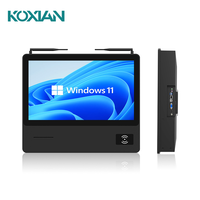 Terminal PC tout-en-un industriel avec imprimante de reçus 58/80 mm, lecteur RFID/NFC, scanner QR, PC industriel mural