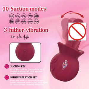 เครื่องสั่นสำหรับผู้หญิง ของเล่นทางเพศ กระตุ้นจุดสุดยอด ไวเบรเตอร์แบบแท่ง ควบคุมผ่านแอพ รีโมท กันน้ำ ซิลิโคน ชาร์จไฟได้ 10 ระดับความแรง - Product Image 3