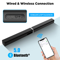 Système Soundbar de Home Theater pour des barres saines de TV Bluetooth HDMI/connexions de RCA/BT/OPT Soundbars