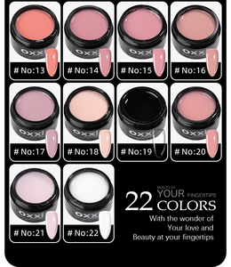 Oem nhãn hiệu riêng UV Gel <span class=keywords><strong>Builder</strong></span> Nail Extension Kit rõ ràng Nude màu hồng ngụy trang Poly Gel pháp phong cách cho DIY LED nguồn đèn - Product Image 6