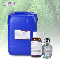 Fourniture ponctuelle en vrac personnalisée huile parfumée fraîche crue boisée de cèdre frais pour un parfum masculin quotidien formule OEM