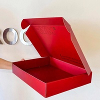 Boîte en carton rectangulaire ultra-haut de gamme extra dure épaissie pour avion Express emballage cadeau matériau en carton ondulé