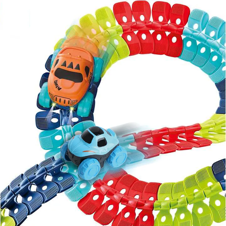 Puzzle Education Anti -Gravity Train Toy With Track Set