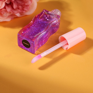 Huile à lèvres vegan personnalisable MLM, changeant de couleur selon la température, en flacon en verre, repulpante, hydratante, nourrissante à l'avocat, longue tenue - Product Image 1