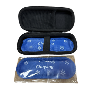 Estuche de viaje portátil con cierre de cremallera y aislamiento de EVA resistente, almacenamiento clásico de estilo lujoso para medicamentos para diabéticos, paquetes de hielo - Product Image 1