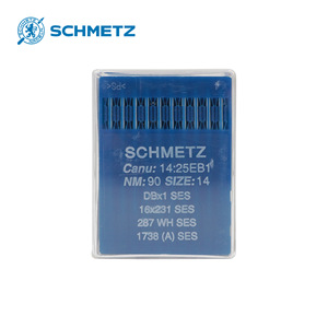 Aiguilles à coudre Schmetz Dbx1 pour machine à coudre industrielle à plat, aiguilles en acier, pièces d'équipement de traitement des vêtements - Product Image 4
