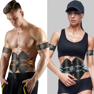Smart Fitness Abdominal Training Muscle Toner Wireless Abs Muscle Stimulator Trainer Fat Burning Body Slimming Masajeador