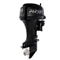 Produk terlaris Parsunn 2 tak 40 HP bensin elektrik mesin tempel perahu Motor tempel