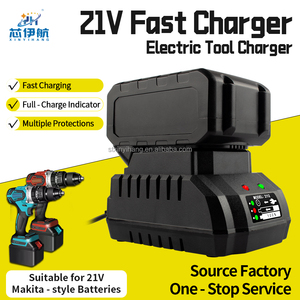 Bộ sạc tường pin Lithium 21V 2A cho dụng cụ điện Makita - Bộ sạc đế sạc nhanh cho dụng cụ Makita - Product Image 5